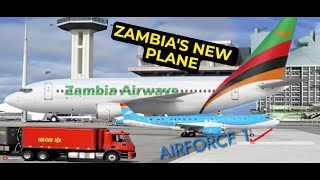 Zambia Airways Boeing 737800 A New Chapter in Aviation History [upl. by Ariana]