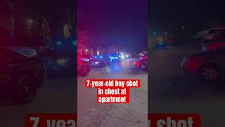 7yearold boy SHOT in chest [upl. by Yarw]