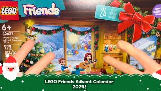 LEGO Friends Advent Calendar 2024 FULL Opening [upl. by Etnahc475]