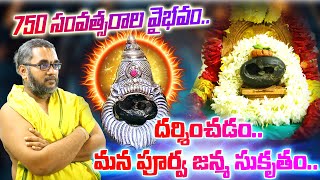 750 సంవత్సరాల వైభవం దర్శించడం మన పూర్వ జన్మ సుకృతం Kalpavruksha Narasimha Salagramam Bhadrachalam [upl. by Kinnon]