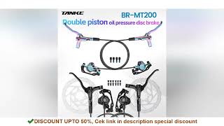 ✔️TANKE MT200 Bike Hydraulic Disc Brake MTB Brake BL BR 8001600mm Bicycle Brake 2 Piston 3 Finger [upl. by Owiat132]