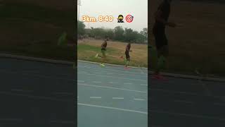 3km steeplechase runnning motivationalvideo workout 3km ⏰840🥷🎯 [upl. by Rothschild]