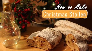 How to Make a Christmas Stollen  Christstollen [upl. by Aletse459]