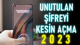 UNUTULAN Android Ekran Şifresi Kırma 2023 Telefon Parola SIFIRLAMA [upl. by Bottali]