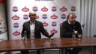 TUTO Hockey  Vaasan Sport 2022014 Lehdistötilaisuus [upl. by Lorola456]