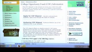 COF College Opportunity Fund  The Money TV  Financial Literacy Project [upl. by Danya]