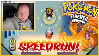 SO CLOSE TO WORLD RECORD  Pokemon FireRed Elite 4 Round 2 Speedruns [upl. by Tsai404]