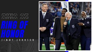 Jimmy Johnson Ring of Honor Induction  Dallas Cowboys 2023 [upl. by Ennairac]