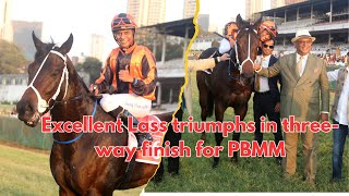 EXCELLENT LASS wins The Poonawalla Breeders MultiMillion Gr1 [upl. by Smallman]