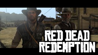 John gets settled around Armadillo  Red Dead Redemption 1 Playthrough [upl. by Enelegna]