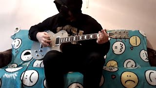 ZillaKami x SosMula  DEATH CULT INTRO guitar cover [upl. by Thorwald859]