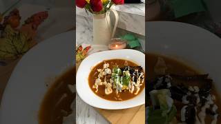 Sopa Azteca 💚🤍❤️ sopadetortilla recetasfaciles deleite [upl. by Llerut]