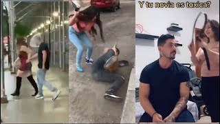 Novias celosas toxicas y bromas de pareja para morir de risa😂 [upl. by Gloria]