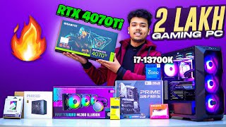 Rs 2 Lakh RTX 4070 Ti Gaming PC Build 2023  Intel i713700K amp Gigabyte RTX 4070 Ti Gaming OC [upl. by Elson]