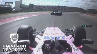 “Qué caraj… está haciendo” así fue el gran disgusto del ‘Checo’ con Magnussen [upl. by Fechter668]