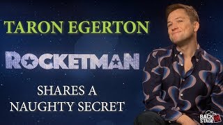 Taron Egerton Reveals Sir Elton John Wanted to Marry Him  ROCKETMAN Interviews [upl. by Ominoreg]