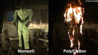 Nomex® flight suit VS PolyCotton flight suit [upl. by Nirmak739]