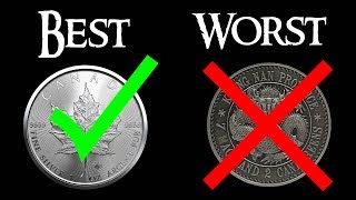 The BEST and WORST Types of Silver for Stacking or Investing [upl. by Decamp]