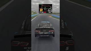 NASCAR Xfinity Series Car at Watkins Glen on iRacing Logitech G BFixed Track Lap [upl. by Ahiel]