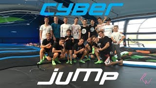 AMIRE A TRAMBULINOSOK VÁRTAK  CYBERJUMP 😱  VLOG22 [upl. by Aeki131]