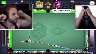 iRaphahell si xSlayder 8 BALL POOL Funny Moments Epic Fail si Rage partea 2 [upl. by Olrak]