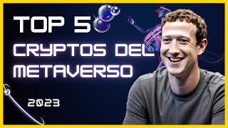 🔴TOP 5  Criptomonedas del METAVERSO que te Harán MILLONARIO 💰🚀Halving  2024 [upl. by Yanrahc]