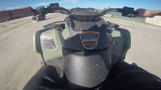 2020 CanAm Outlander 450 review [upl. by Nadual]