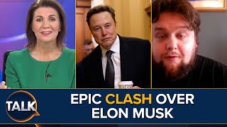 quotElon Musk Is NOT A Self Made Manquot  CLASH Between Julia HartleyBrewer And Former Labour Spokesman [upl. by Evangelin729]