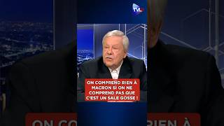 quotOn ne comprend rien à Macron si on ne comprend pas que cest un sale gosse macrondemission [upl. by Edobalo]