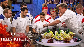 Chefs Drool Over Chef Ramsay’s Cooking  Hells Kitchen [upl. by Aihsined332]