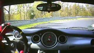 Mini Cooper S JCW GP on the Nuerburgring Nordschleife 2010 [upl. by Lorollas344]