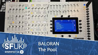 SYNTHFEST UK 2024 Baloran The Pool [upl. by Aihsetan]