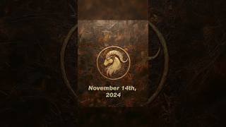 Capricorn November 14 2024 [upl. by Corly34]