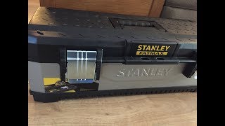 Stanley FatMax 26 Inch Metal Plastic Tool Box [upl. by Laurin39]