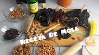 Receta de Mole  medidas exactas [upl. by Nibur342]