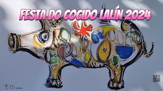 FESTA DO COCIDO DE LALÍN 2024 Que hacer en Galicia [upl. by Eecyaj]