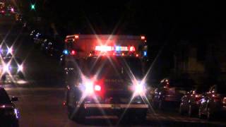 Kearny Fire Department SUPER RARE Rescue 2 Responding 21716 [upl. by Ttoille911]