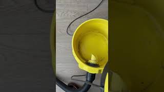 Karcher WD2 plus wet amp dry vacuum setup to suck up water [upl. by Enitsenrae]