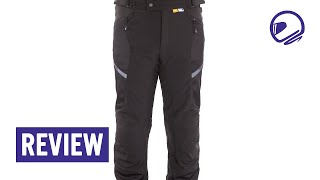 Richa Softshell Mesh WP motorbroek review  Motorkledingcenter [upl. by Asiuqram]