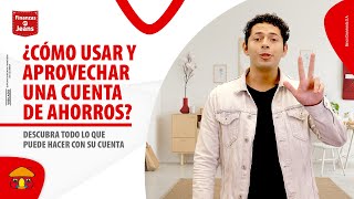 ¿Cómo usar y aprovechar una cuenta de ahorros  Finanzas en Jeans  Banco Davivienda [upl. by Reinwald]