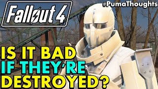 Fallout 4 Why Destroying the Institute Seems Like a Bad Idea PumaThoughts [upl. by Leirum]