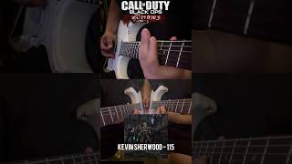 Kevin Sherwood  115 GUITAR COVER KSherwoodOps CallofDuty 115 codzombies guitarfyp [upl. by Formica407]