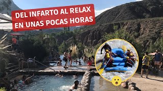 Termas de Cacheuta y Rafting en Potrerillos  Te muestro qué hacer en Mendoza y sus alrededores😋 [upl. by Win]