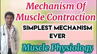 Mechanism of Muscle Contraction  In Hindi  Trick Excitation Contraction Coupling NEET 2021 MBBS [upl. by Wimsatt]