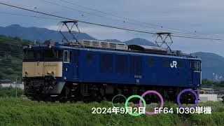 EF64 1030が単機で関東方面へ [upl. by Anahtor630]