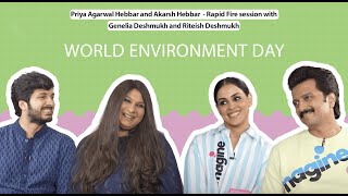 World Environment Day with Imagine Meats ft Riteish amp Genelia Deshmukh [upl. by Dej693]