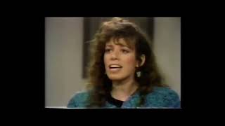 Moonlightings Allyce Beasley on Good Morning America Feb 5th 1987 [upl. by Berrie]