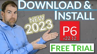 Primavera P6  How To Download and INSTALL Free Trial [upl. by Rettke]