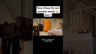 How CheezIts are actually made 😳 Part 1 cheezits cheezit cheez [upl. by Ingmar]