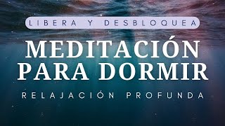 MEDITACIÓN GUIADA PARA DORMIR BIEN RÁPIDO Y SIN INSOMNIO  RELAJAR Y LIBERAR   CUENTO 💖 EASY ZEN [upl. by Yrrum]